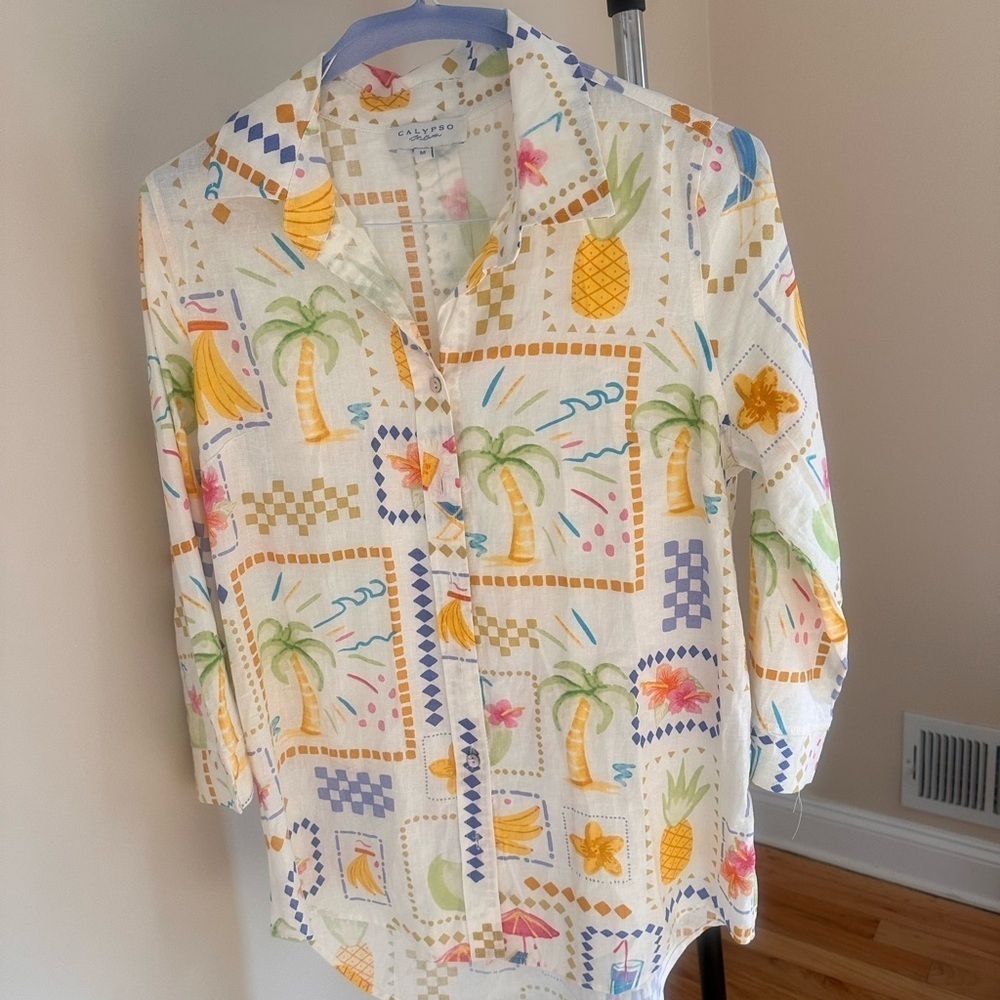 Calypso St. Barth button-down